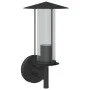 Aplique de exterior de acero inoxidable negro de , Iluminación de exterior - Ref: Foro24-4006246, Precio: 28,23 €, Descuento: %
