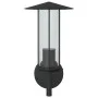 Aplique de exterior de acero inoxidable negro de , Iluminación de exterior - Ref: Foro24-4006246, Precio: 28,23 €, Descuento: %