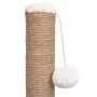 Árbol para gatos con cepillo de aseo y poste rascador de vidaXL, Mobiliario para gatos - Ref: Foro24-170971, Precio: 38,47 €,...