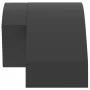 Lámpara de pared de exterior LED aluminio fundido negro de , Iluminación de exterior - Ref: Foro24-4006278, Precio: 33,09 €, ...