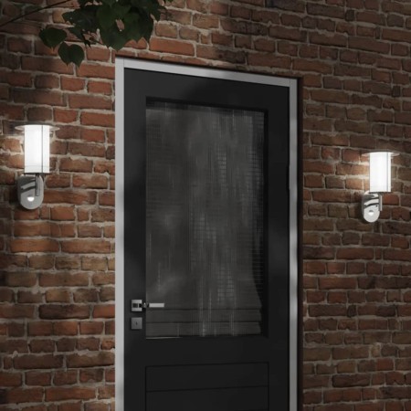 Lámpara de pared de exterior con sensor acero inoxidable de , Iluminación de exterior - Ref: Foro24-4006286, Precio: 39,83 €,...