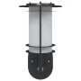 Aplique de exterior con sensor acero inoxidable negro by , Outdoor lighting - Ref: Foro24-4006290, Price: 39,19 €, Discount: %