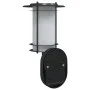 Aplique de exterior con sensor acero inoxidable negro by , Outdoor lighting - Ref: Foro24-4006290, Price: 39,19 €, Discount: %