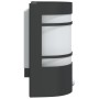 Apliques de exterior con sensor 2 uds acero inoxidable negro de , Iluminación de exterior - Ref: Foro24-4006301, Precio: 50,5...