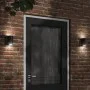 Lámparas de pared de exterior 2 uds aluminio fundido negro de , Iluminación de exterior - Ref: Foro24-4006315, Precio: 30,89 ...