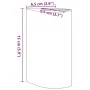 Lámparas de pared de exterior 2 uds aluminio fundido negro de , Iluminación de exterior - Ref: Foro24-4006315, Precio: 30,89 ...