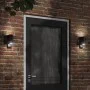 Lámparas de pared de exterior con sensor 2 uds aluminio negro de , Iluminación de exterior - Ref: Foro24-4006317, Precio: 48,...
