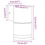 Lámpara de pared de exterior aluminio fundido negro de , Iluminación de exterior - Ref: Foro24-4006320, Precio: 20,96 €, Desc...