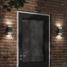 Aplique de exterior de acero inoxidable negro von , Außenbeleuchtung - Ref: Foro24-4006336, Preis: 20,82 €, Rabatt: %