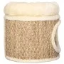 Casita para gatos de lujo con cojín hierba marina 33 cm de vidaXL, Mobiliario para gatos - Ref: Foro24-170968, Precio: 47,63 ...