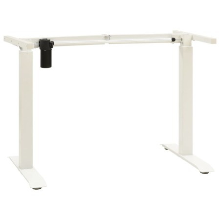 Estructura de escritorio motorizada altura ajustable blanca de vidaXL, Cubículos y mesas de trabajo - Ref: Foro24-321714, Pre...