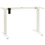 Estructura de escritorio motorizada altura ajustable blanca de vidaXL, Cubículos y mesas de trabajo - Ref: Foro24-321714, Pre...