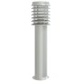 Lámpara de suelo de exterior acero inoxidable plateado 60 cm de , Iluminación de exterior - Ref: Foro24-4006357, Precio: 40,0...