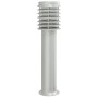 Lámpara de suelo de exterior acero inoxidable plateado 60 cm de , Iluminación de exterior - Ref: Foro24-4006357, Precio: 40,0...