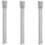 Lámparas de suelo de exterior 3 uds acero inoxidable 110 cm de , Iluminación de exterior - Ref: Foro24-4006360, Precio: 156,4...
