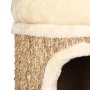 Casita para gatos de lujo con cojín hierba marina 33 cm de vidaXL, Mobiliario para gatos - Ref: Foro24-170968, Precio: 47,63 ...