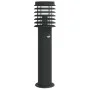 Lámparas de suelo de exterior con sensor acero negro 60 cm de , Iluminación de exterior - Ref: Foro24-4006369, Precio: 45,19 ...