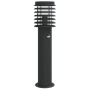 Lámparas de suelo de exterior con sensor acero negro 60 cm de , Iluminación de exterior - Ref: Foro24-4006369, Precio: 51,44 ...