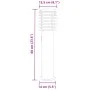 Lámparas de suelo exterior con enchufe 3 uds acero inox 60 cm de , Iluminación de exterior - Ref: Foro24-4006374, Precio: 118...