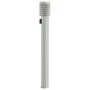 Lámparas de suelo exterior con enchufe 3 uds acero inox 110 cm by , Outdoor lighting - Ref: Foro24-4006376, Price: 139,05 €, ...