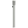 Lámparas de suelo exterior con enchufe 3 uds acero inox 110 cm de , Iluminación de exterior - Ref: Foro24-4006376, Precio: 14...