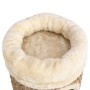 Casita para gatos de lujo con cojín hierba marina 33 cm de vidaXL, Mobiliario para gatos - Ref: Foro24-170968, Precio: 48,24 ...