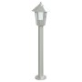 Lámpara de suelo de exterior acero inoxidable plateado 80 cm de , Iluminación de exterior - Ref: Foro24-4006381, Precio: 39,0...