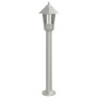 Lámpara de suelo de exterior acero inoxidable plateado 80 cm de , Iluminación de exterior - Ref: Foro24-4006381, Precio: 39,0...