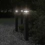 Lámpara de suelo de exterior con enchufe aluminio negro 80 cm de , Iluminación de exterior - Ref: Foro24-4006407, Precio: 57,...