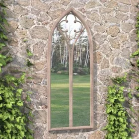 Espejo de jardín arena hierro para exterior 70x30 cm by , Mirrors - Ref: Foro24-318351, Price: 100,74 €, Discount: %