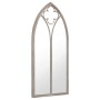 Espejo de jardín arena hierro para exterior 70x30 cm de , Espejos - Ref: Foro24-318351, Precio: 107,04 €, Descuento: %