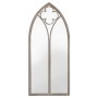 Espejo de jardín arena hierro para exterior 70x30 cm de , Espejos - Ref: Foro24-318351, Precio: 107,04 €, Descuento: %