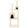 Rascador para gatos con postes de sisal color crema 167 cm de , Mobiliario para gatos - Ref: Foro24-172067, Precio: 51,21 €, ...