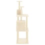 Rascador para gatos con postes de sisal color crema 167 cm de , Mobiliario para gatos - Ref: Foro24-172067, Precio: 51,21 €, ...