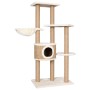 Árbol para gatos con poste rascador 126 cm hierba marina de vidaXL, Mobiliario para gatos - Ref: Foro24-170980, Precio: 130,8...