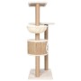 Árbol para gatos con poste rascador 126 cm hierba marina de vidaXL, Mobiliario para gatos - Ref: Foro24-170980, Precio: 130,8...
