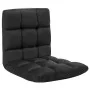 Folding black microfiber floor lounger by , Daybeds - Ref: Foro24-325256, Price: 71,41 €, Discount: %