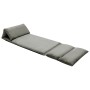 Tumbona de suelo plegable microfibra gris oscuro de , Divanes - Ref: Foro24-325261, Precio: 126,25 €, Descuento: %