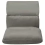 Tumbona de suelo plegable microfibra gris oscuro de , Divanes - Ref: Foro24-325261, Precio: 125,20 €, Descuento: %