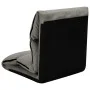 Tumbona de suelo plegable microfibra gris oscuro de , Divanes - Ref: Foro24-325261, Precio: 125,20 €, Descuento: %