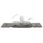 Tumbona de suelo plegable microfibra gris oscuro de , Divanes - Ref: Foro24-325261, Precio: 125,20 €, Descuento: %