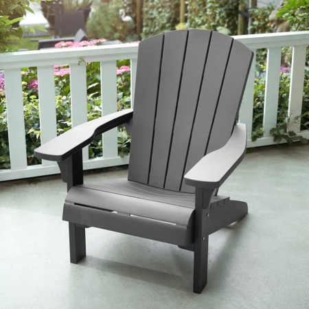 Keter Silla Adirondack Troy gris de , Sillas de jardín - Ref: Foro24-441309, Precio: 134,23 €, Descuento: %