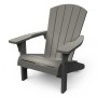 Keter Silla Adirondack Troy gris de , Sillas de jardín - Ref: Foro24-441309, Precio: 134,23 €, Descuento: %