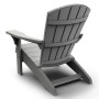 Keter Silla Adirondack Troy gris de , Sillas de jardín - Ref: Foro24-441309, Precio: 134,23 €, Descuento: %