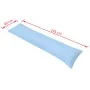 Almohada corporal para dormir de lado 40x145 cm azul de , Almohadas - Ref: Foro24-132972, Precio: 41,30 €, Descuento: %