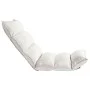 Tumbona de suelo plegable de tela crema de , Sillas de suelo - Ref: Foro24-325237, Precio: 122,52 €, Descuento: %