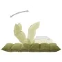 Folding green fabric floor lounger by , Floor chairs - Ref: Foro24-325240, Price: 114,78 €, Discount: %