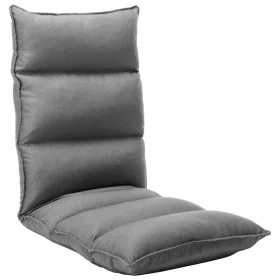 Tumbona de suelo plegable de tela gris claro de , Sillas de suelo - Ref: Foro24-325235, Precio: 107,70 €, Descuento: %