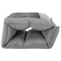 Folding light gray fabric floor lounger by , Floor chairs - Ref: Foro24-325235, Price: 107,70 €, Discount: %