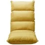 Folding mustard yellow fabric floor lounger by , Floor chairs - Ref: Foro24-325242, Price: 115,23 €, Discount: %